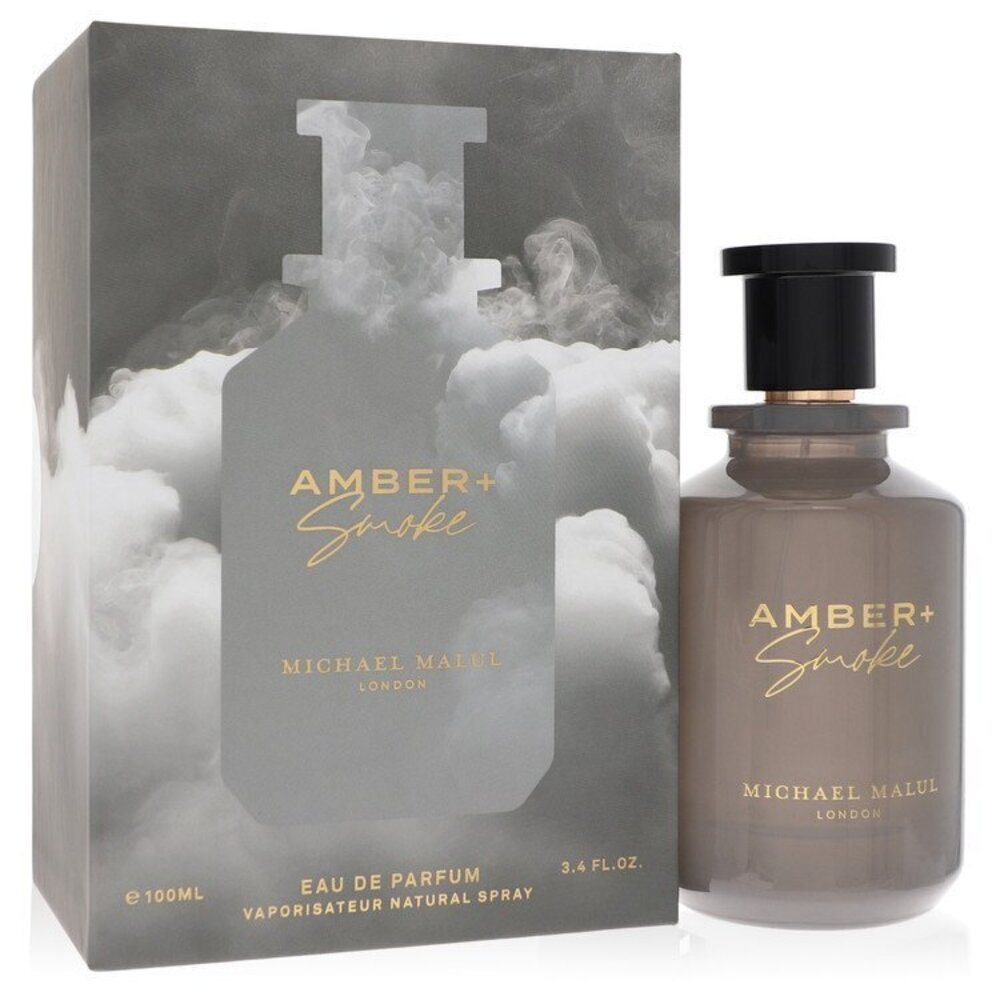 Michael Malul Amber + Smoke by Michael Malul Eau De Parfum Spray 3.4 oz